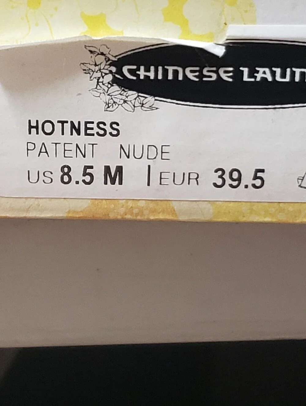 Chinese Laundry Nude Patent Peep-Toe Platform Pump